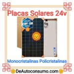 Placas Solares 24v Monocristalinas Policristalinas