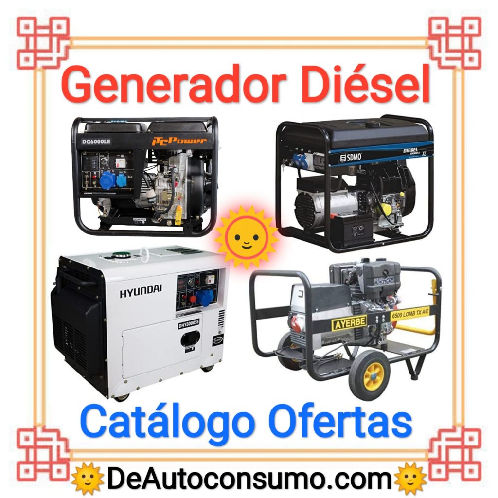Generador Diésel Catálogo Ofertas