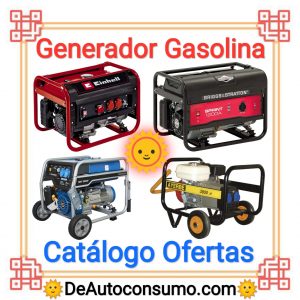 Generador Gasolina Eléctrico Catálogo Ofertas