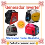 Generador Inverter Silencioso Gasolina Diesel Casa Feria Mercado Puesto Ambulante