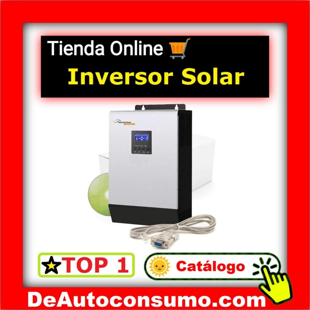 Inversores Solares 12v 24v 48v Conexión Red Microinversor Convertidor Corriente PWM MPPT